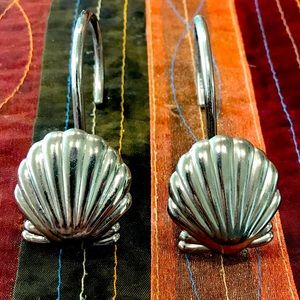 Cute Seashell Shower Curtain Rings